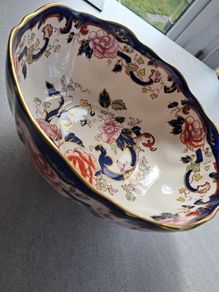 mason ironstone fruit bowl