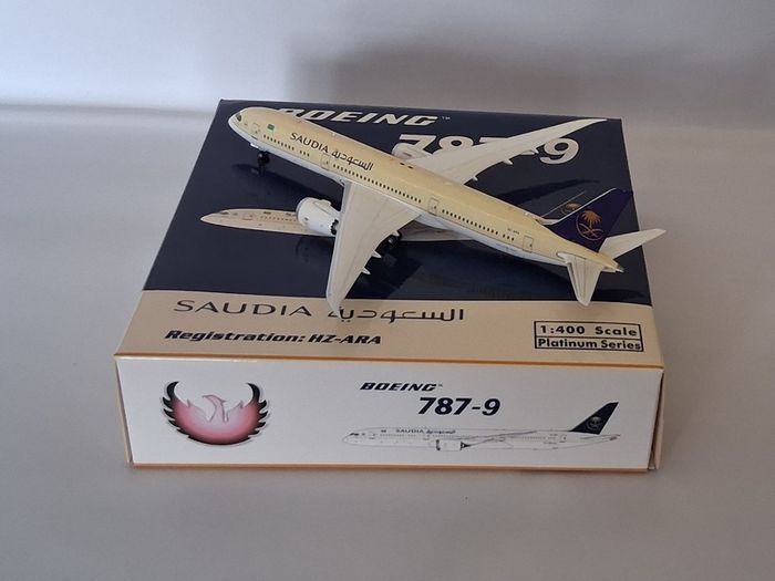 Phoenix 1:400 Saudia Boeing 787-9 HZ-ARA limited Platinum Series RARE PH11233  debar9bre