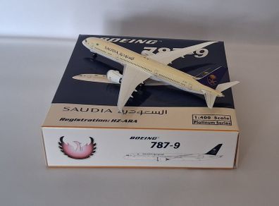 Phoenix 1:400 Saudia Boeing 787-9 HZ-ARA limited Platinum Series RARE PH11233  debar9bre