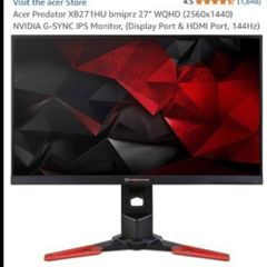 Acer Predator 27 Inch Gaming Monitor