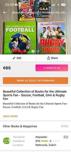Football Sticker Books & Posters