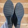 Navy wedge suede ankle boot (Marco Tozzi) Image 4