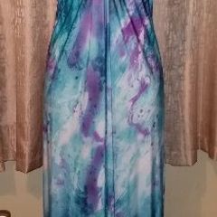 Stunning Quiz maxi halterneck dress perfect condition size UK10 EU38 Postage included