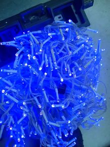 String of 400 Leds ,, Blue and Warm whi