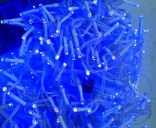 String of 400 Leds ,, Blue and Warm whi