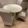 Gorgeous Round table and set of 4 chairs - LIKE NEW!! Image 3