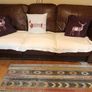 3 Seater Leather Sofa Image 3