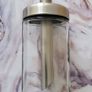 IKEA Portion Sugar Shaker, Clear Glass/Stainless Steel Image 3