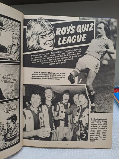 Roy of the Rovers Annual 1981