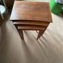 Vintage nest of 3 tables Image 5