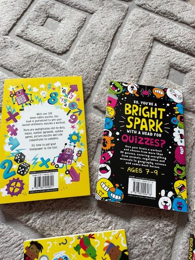 Kids educational books - Clever Kids / Bright Sparks - NEW