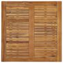 Folding Garden Table 90x90x75 cm Solid Acacia Wood Image 6