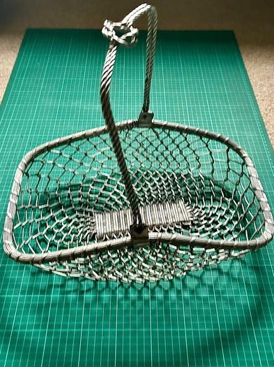 Metal Silver Basket