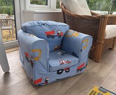 Blue Kids Mini Sofa chair