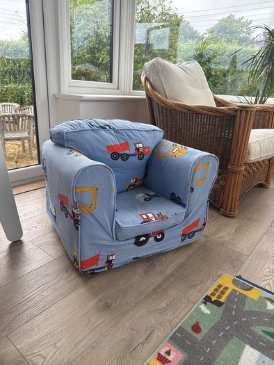 Blue Kids Mini Sofa chair