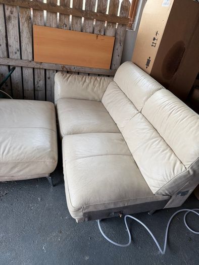 Beige L shaped Sofa