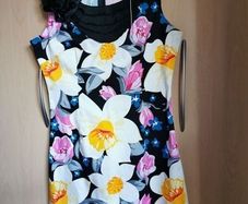 NEW - OLIMARA cotton floral print dress UK12