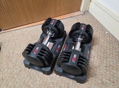Adjustable dumbbells 2-12kg
