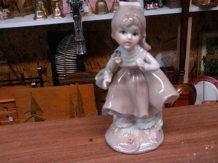 little girl ornament