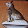 Vintage Porcelain Dog Figurine Image 8