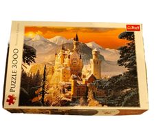 Puzzle  - Wintery Neuschwanstein Castle Germany - 3000pcs