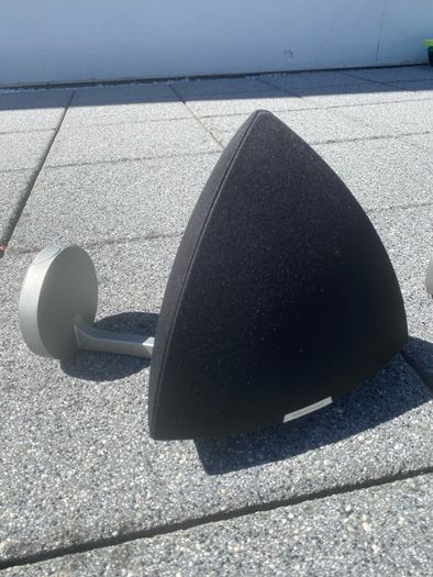 6x Bang Olufsen BeoLab 4 speakers with Yamaha AV Receiver RX-V775