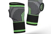 Wrist Support Brace Size L Compression Sports Support 1Pair ( 2 pcs )