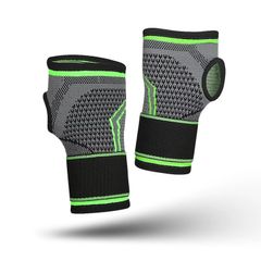 Wrist Support Brace Size L Compression Sports Support 1Pair ( 2 pcs )