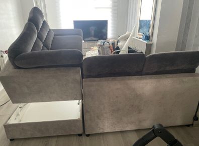 Corner sofa bed