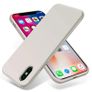 Liquid Silicone Case For iPhone X / XS Luxury Thin Soft Phone Cover New Yellow - FHT8IPXLK Image 5
