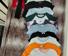 Bundle -Girls t-shirts and 2 x long sleeve shirts