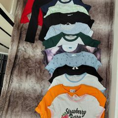 Bundle -Girls t-shirts and 2 x long sleeve shirts