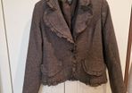 Lovely brown suit jacket by Savida