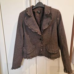 Lovely brown suit jacket by Savida