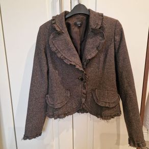 Lovely brown suit jacket by Savida