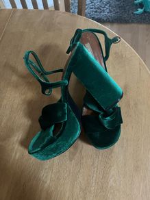 Brand new pair of platform sandals