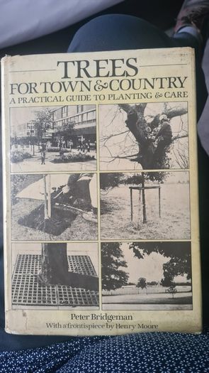 Trees For Town And Country By Peter Bridgeman. With A Frontispice By Henry Moore. Rare Vintage First Edition. Large Volume Hardback With Dustjacket In In Good Condition.