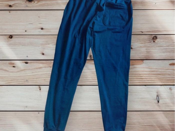 Bread & Boxers Mens Pyjama Bottoms Navy Blue Lounge Pants