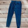 Bread & Boxers Mens Pyjama Bottoms Navy Blue Lounge Pants Image 5