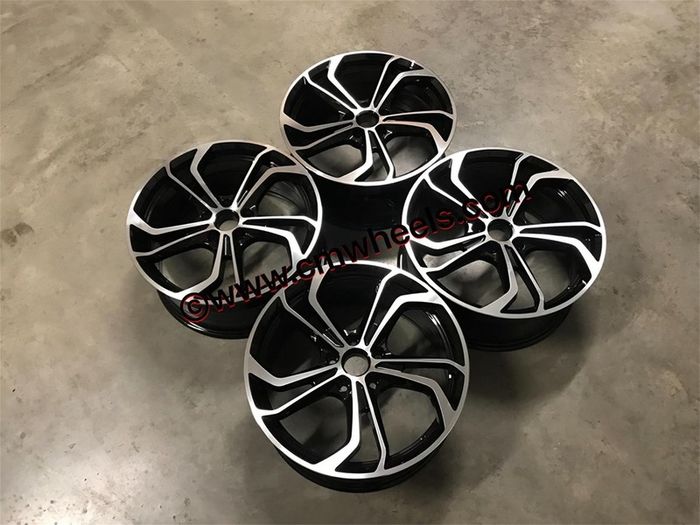 18 19" Inch Vw Golf Reifnitz Style Wheels Vw Mk5 Mk6 Mk7 Mk7.5 Audi A3 Caddy Van Leon 5x112