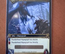 WoW TCG Thunderhead Hippogryph LOOT 2/3 - Unscratched & Unredeemed - Booster Fresh