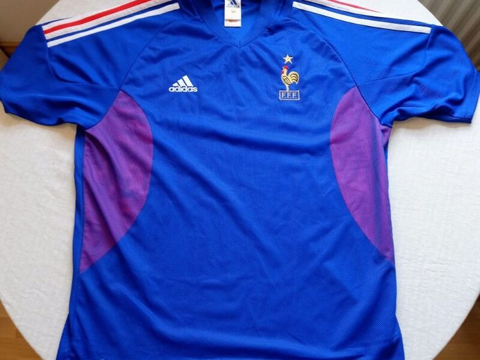 Mint 2002/03 France Adidas Jersey Size L