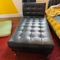 IKEA LANDSKRONA Leather Chaise longue, add-on unit