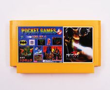 150 FC Games Multi 8 Bit Game Card Cartridge for FC Console - Compatible with USA, EUR, Japan Consoles Famicom Polystation Nes