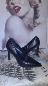 Black High Heels Size 7