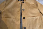 ladies Zara faux suede jacket