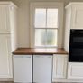 Ivory kitchen with gold handles Image 3