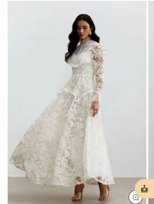 Wedding dress size XXL - UK 18