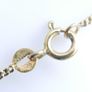Vintage 18K Gold Plated Sterling Silver 925, Butterflies Crystal Oval Pendant Necklace, length 18" - 5,83g Image 9