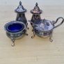 Antique silver-plated spice set Image 5